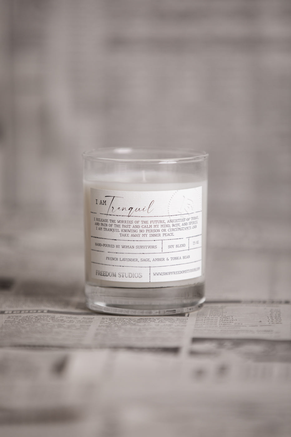 I AM Tranquil 7.5 oz Candle
