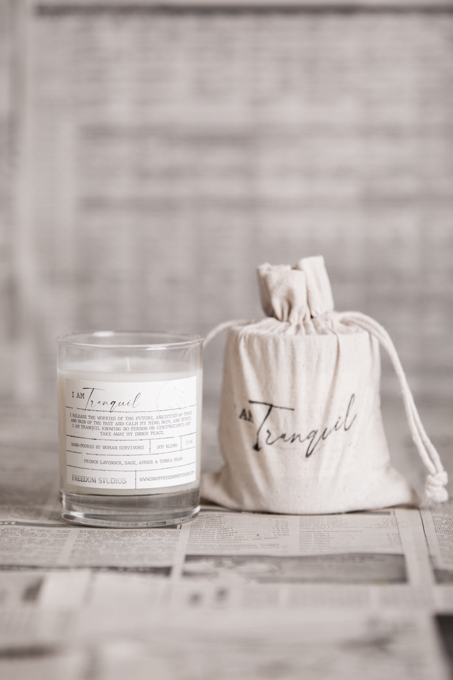 I AM Tranquil 7.5 oz Candle