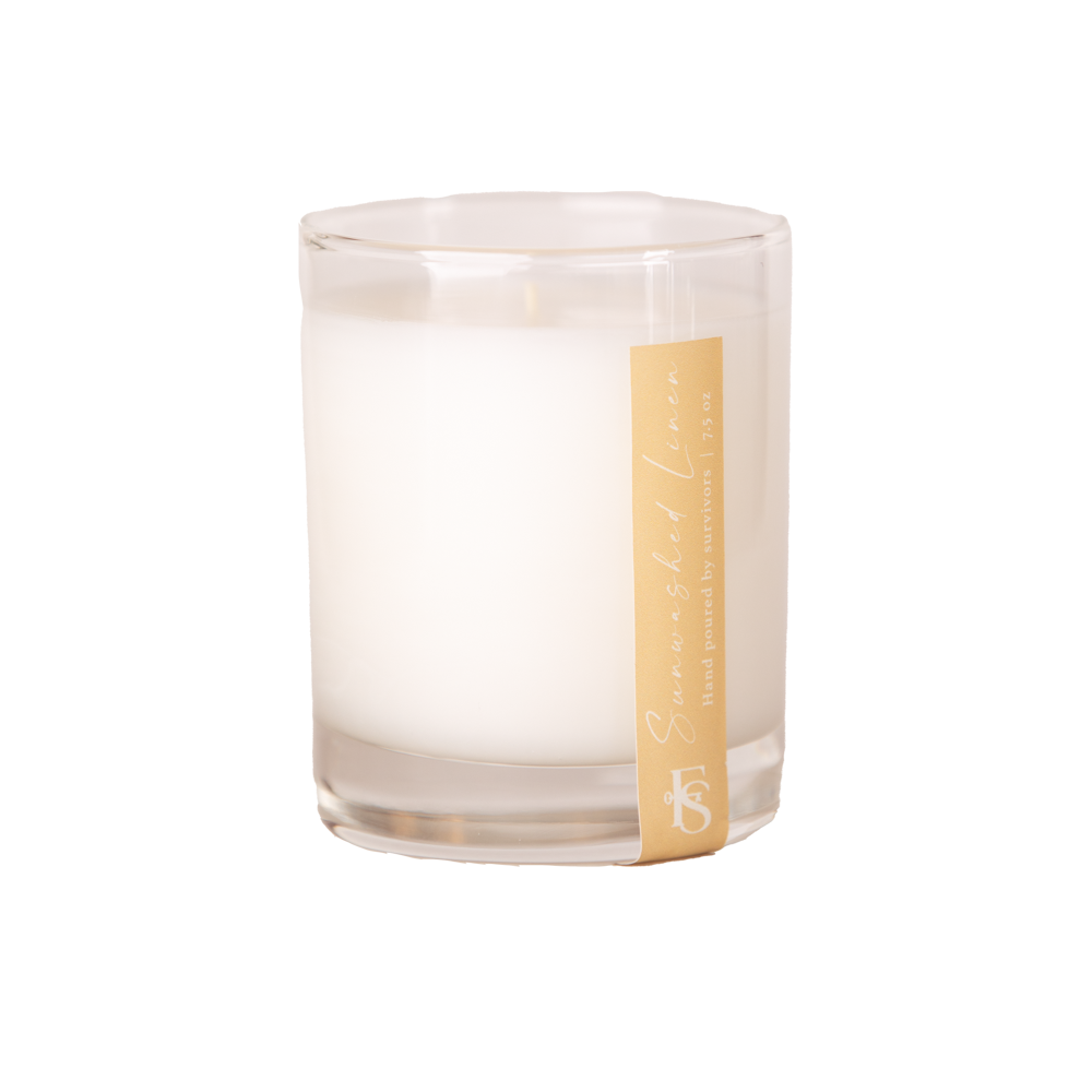 Sunwashed Linen 7.5 oz Candle