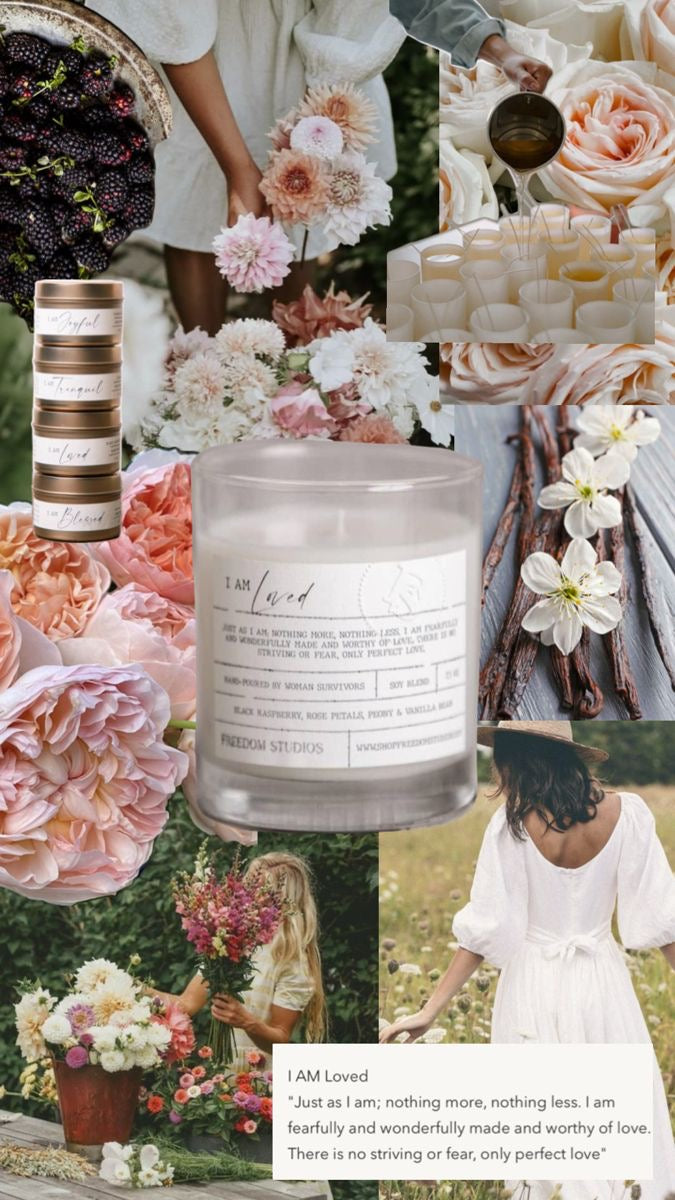 I AM Loved 7.5 oz Candle