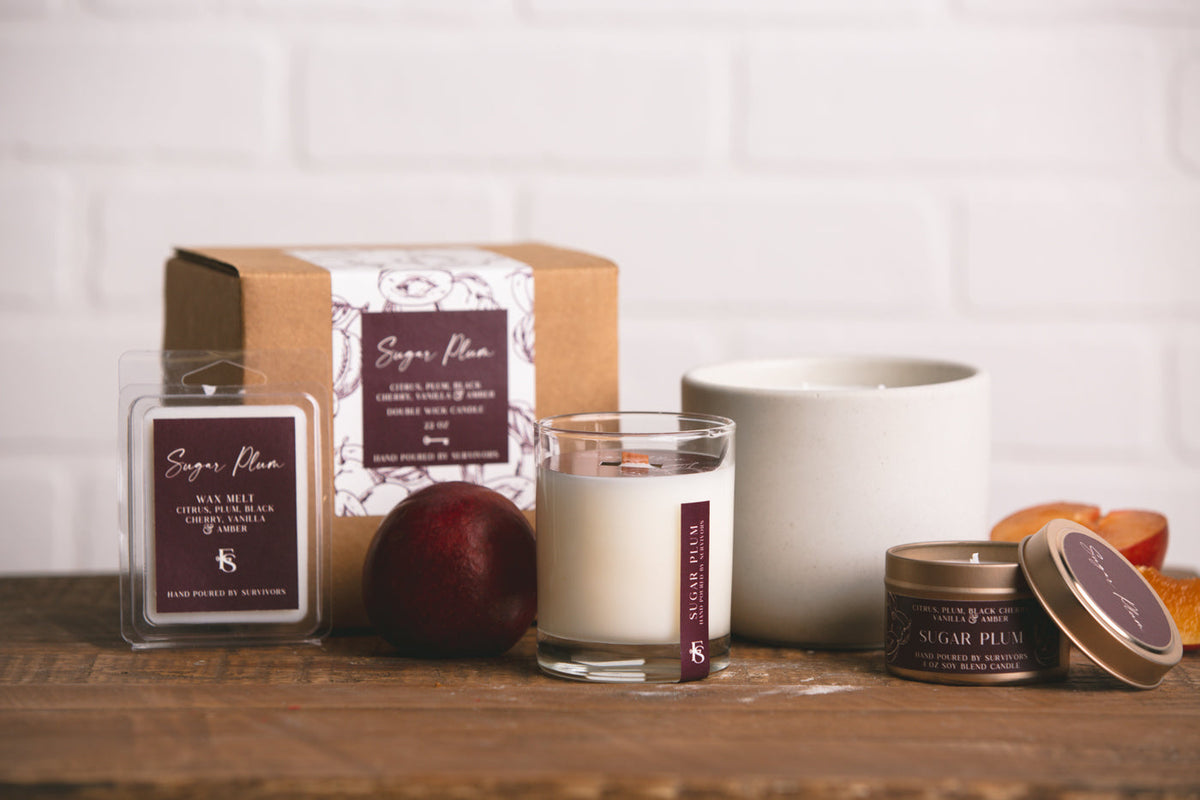 Sugar Plum Tin Candle