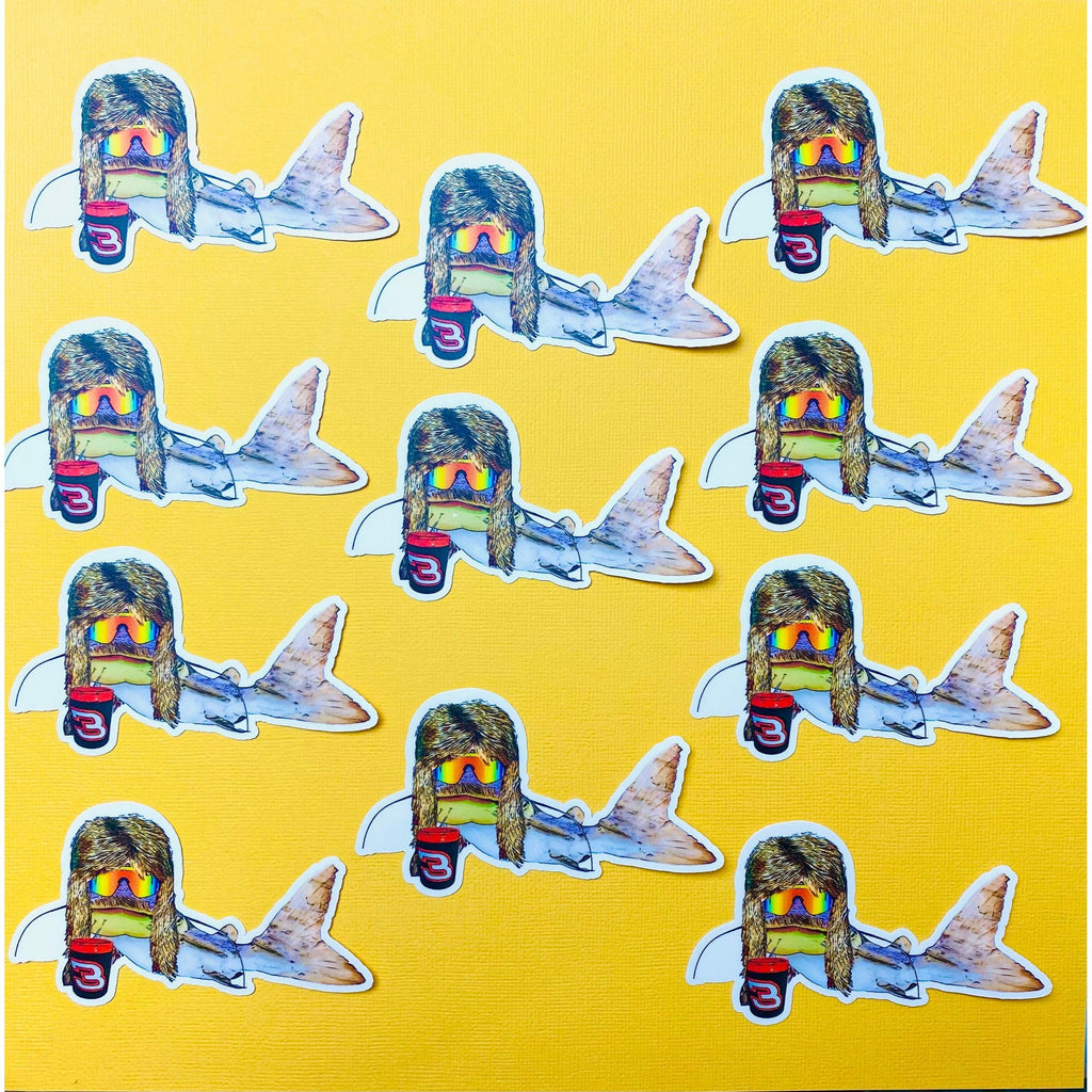 Dale Mullet Catfish Sticker