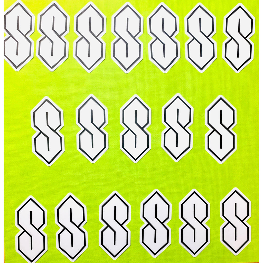 90s Cool S, Stussy S Sticker