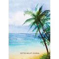 Watercolor Beach - Dotted Bullet Journal: Medium A5 - 5.83X8.27 - Paperback