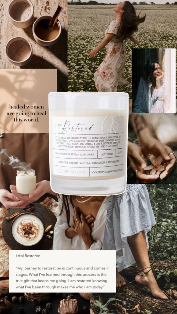I AM Restored 7.5 oz Candle
