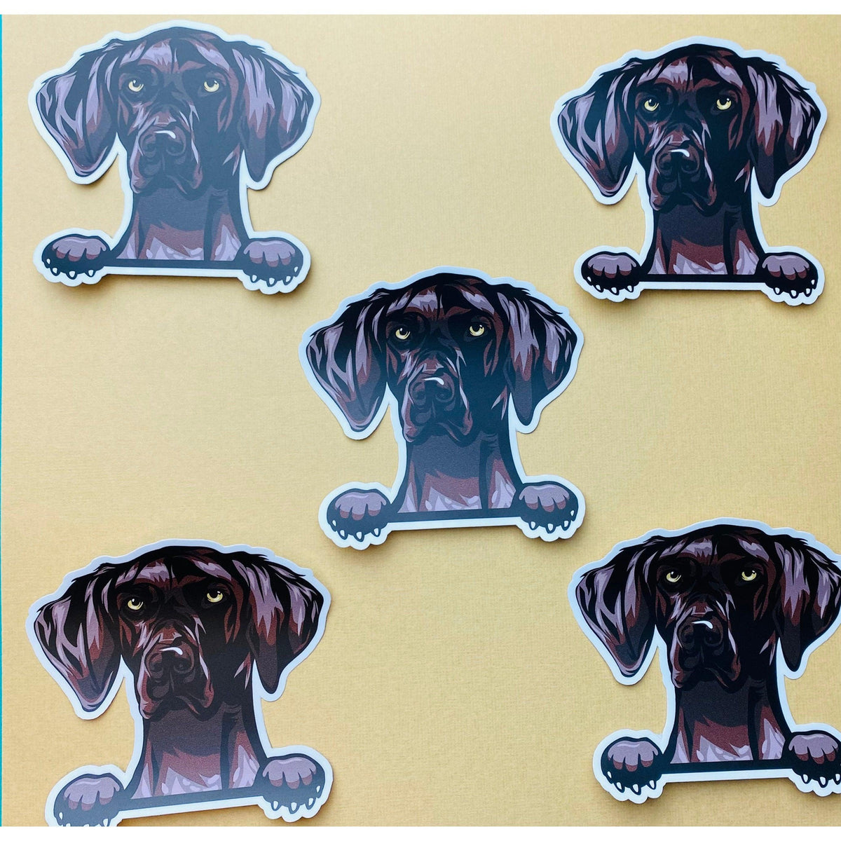 German Pointer Sticker German Shorthaired Pointer Decal Hunting Dog Sticker for Hunters