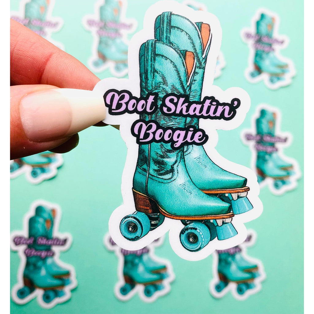 Cowboy Boot Boogie Sticker