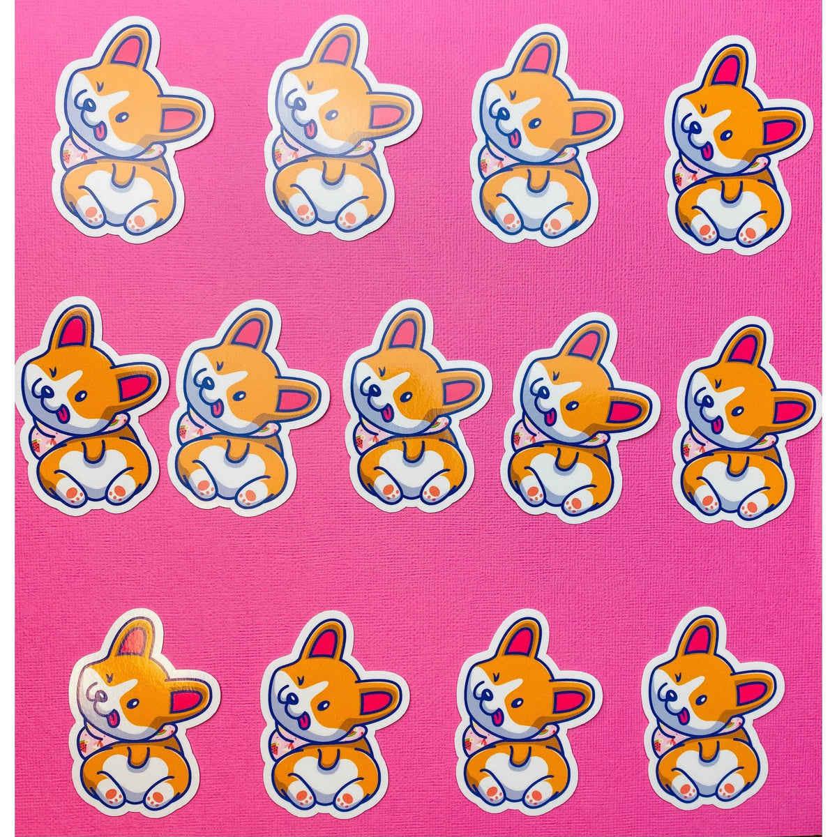 Corgi Butt Sticker