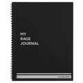 My rage journal Spiral Notebook (large) | Black