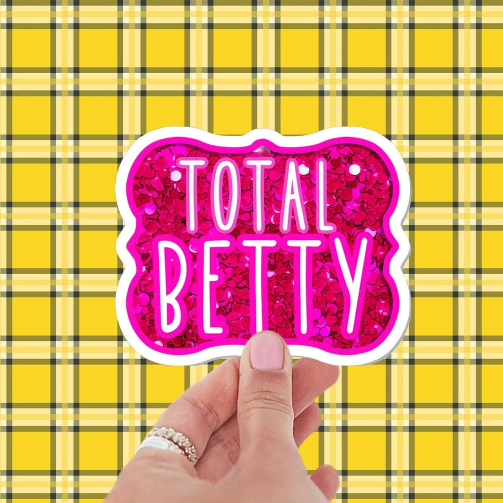 Total Betty 90s sticker